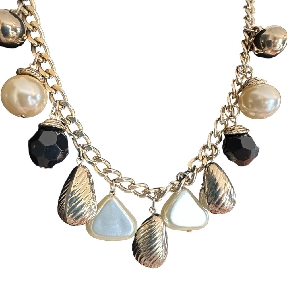 Elegant Chain Charm Gold Necklace